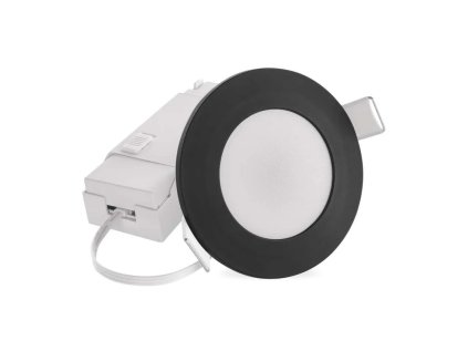 LED SVIETIDLO LORI VST. KR 4,5W 345LM IP65 CCT čierná