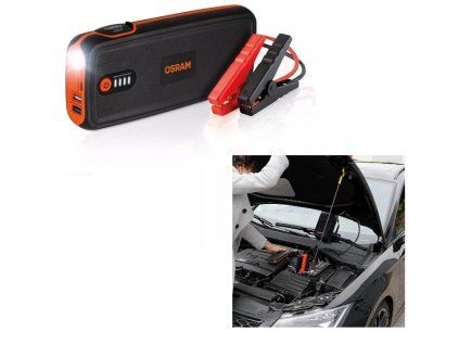Štartovací zdroj (JumpStarter) 16.800mAh / 400A / 2000A, 12V