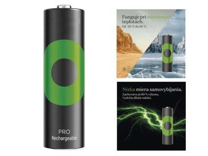 Nabíjacia batéria GP ReCyko Pro Professional (AA)