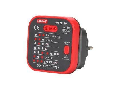Tester zásuviek UNI-T UT07B-EU