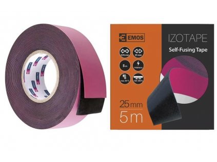 Izolačná páska samovulkanizačná 25mm / 5m čierna