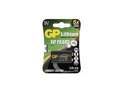 Lítiová batéria GP CR V9 (9V)