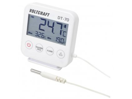 VOLTCRAFT DT-70 káblová sonda teploty Teplotný rozsah -40 do +70 °C kompatibilný s HACCP