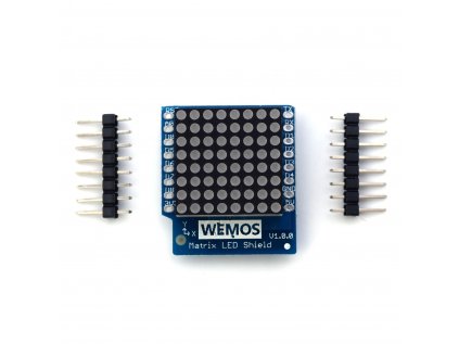 Matrix LED Shield V1.0.0 pre WEMOS D1 Mini 8x8 Matrix Lattice Red LED Module
