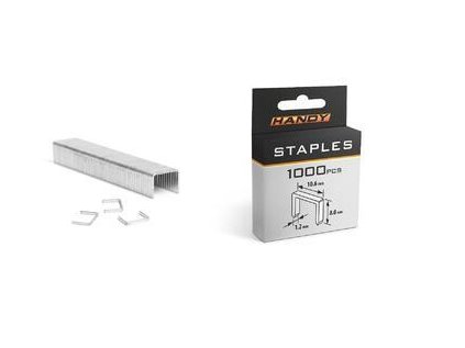 Spona do zošívačky - 1,2 x 10,6 x 8 mm - 1000 ks
