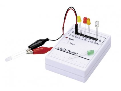 LED tester pro normální a LC-LED (1/3/5/8/10 mm), provozní napětí 9 V