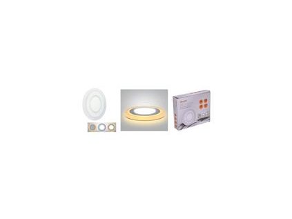 LED podsvietený panel, podhľadový, 6W + 3W, 400lm