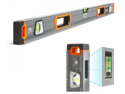 Vodováha - s pravítkom, zrkadlovou libelou - 1000mm