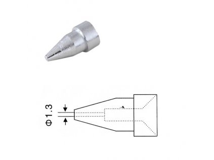 Hrot N5-3/ZD552,ZD-553T,553R pr.1.3mm (ZD-917,ZD-8917B,ZD-8925)