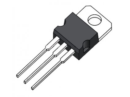 LM35DT/NOPB Teplotný senzor; 0÷100°C; TO220-3