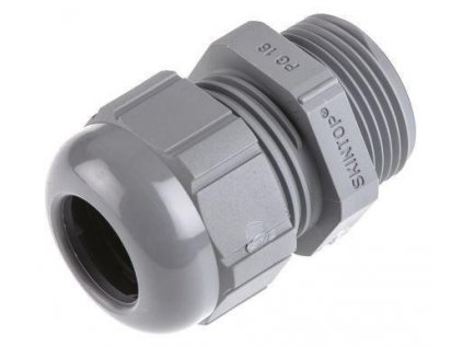 Priechodka PG16 53018140 sivá