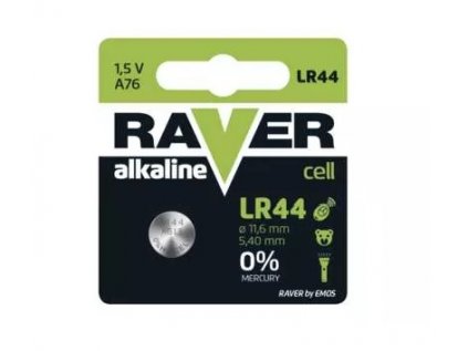Lítiová gombíková batéria RAVER LR44