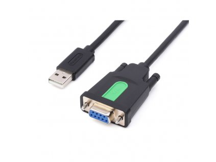 Industrial USB To RS232 Serial Adapter Cable, USB Type A To DB9 Female Port, Original FT232RL
