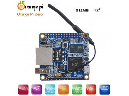 Orange Pi Zero H2 Quad Core Open-source 512MB Development Board with Wifi for Raspberry Pi