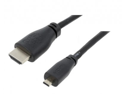 Kábel HDMI 2.0  HDMI V/ micro HDMI V 1m čierny