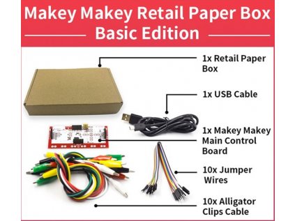 Makey Set Deluxe Kit Upgrade Version with Paper Box