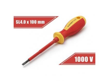 Skrutkovač plochý 4,0x100mm (1000V) 10562