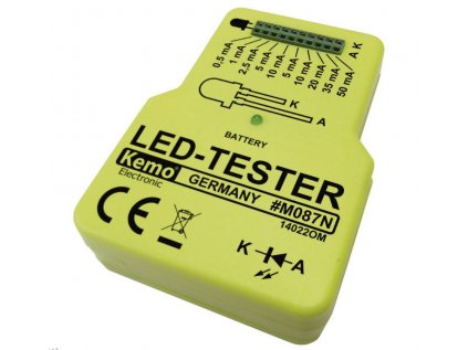 LED tester Kemo M087N, hotový modul, 9 V/DC