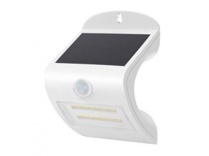 Svietidlo LED solárne so senzorom, 3W 350Lm Li-on