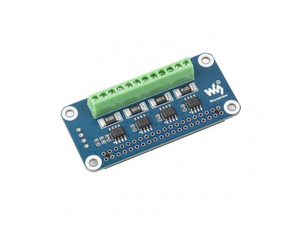 4-ch Current/Voltage/Power Monitor HAT for Raspberry Pi, I2C/SMBus