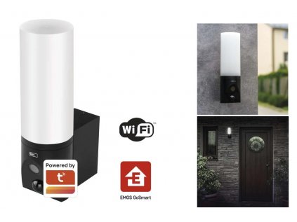 GoSmart Vonkajšia otočná kamera IP-300 TORCH s Wi-Fi a svetlom, čierna