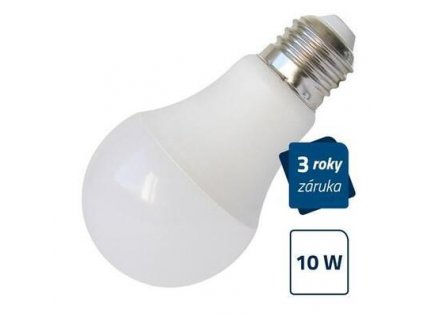 Žiarovka LED A60 E27 10W biela studená DOPREDAJ !!!