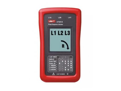 Tester rotácie fáz a indikátor otáčok motora UNI-T UT261A