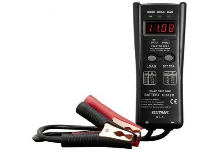 Tester olovených akumulátorov VOLTCRAFT BT-4 LED