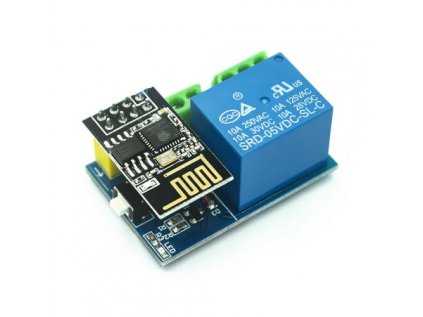 Serial WiFi modul s ESP8266 + Espressif ESP-01S Relé shield
