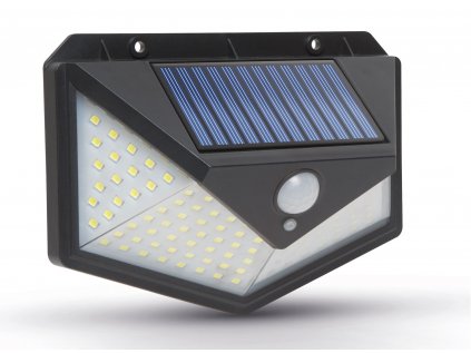 Solárny reflektor s pohybovým senzorom - nástenný - 136 LED