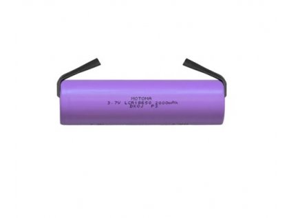 Nabíjacie batérie Li-Ion 18650 3,7V / 2000mAh 3C MOTOMA s pásikovými vývodmi