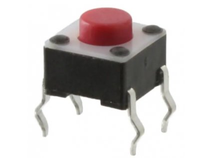 1825910-7 Mikrospínač do PCB , 6x6mm , výška od PCB 5mm , SPST-NO