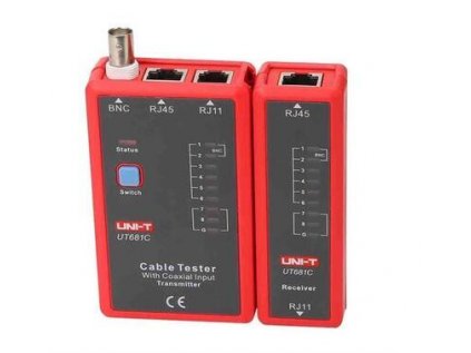 Tester káblov UNI-T UT681C (RJ45, RJ11, BNC)