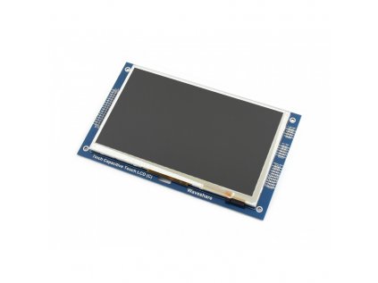 7-palcový dotykový LCD displej (C) 800x480