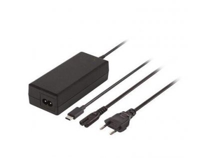 Zdroj nabíjací USB-C 65W, AC 230V čierny