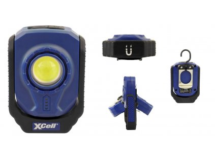 XCell 144590 Work Pocket LED pracovné osvetlenie napájané akumulátorom 680 lm, 340 lm, 180 lm