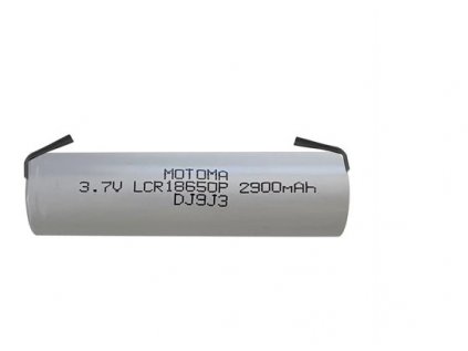 Nabíjacie batérie Li-Ion 18650 3,7V / 2900mAh 3C MOTOMA s pásikovými vývodmi