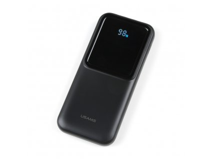Dual-Port Power Bank with Digital Display and Integrated Cables - 10AH