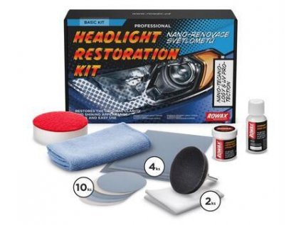 SÚPRAVA NA RENOVÁCIU SVETLOMETOV ROWAX BASIC