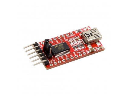 USB TTL prevodník FT232RL 3.3V/5V