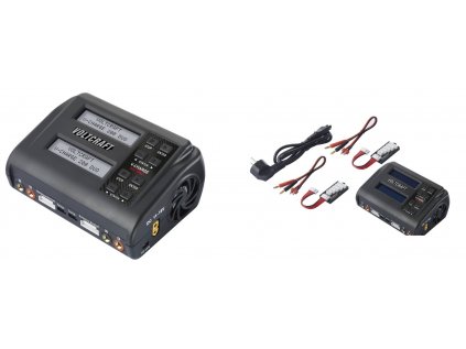 VOLTCRAFT V-Charge 200 Duo modelárska nabíjačka, 10 A, Li-Ion, LiFePO, LiHV, Li-Pol, nabíjacie funkc