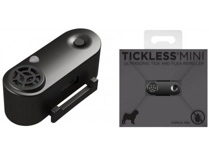 Ochrana proti kliešťom Tickless Mini M01BL, čierna