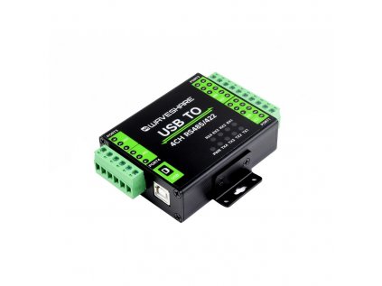 Industrial Isolated USB To RS485/422 Converter, Original FT4232HL Chip, Supports USB To 2-Ch RS485