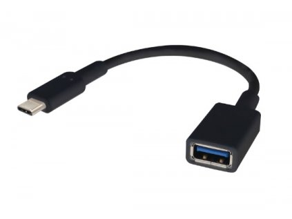 USB kábel USB 3.2 Gen1 (USB 3.0 / USB 3.1 Gen1) USB-C zástrčka, USB-A zásuvka 0.15 m BL