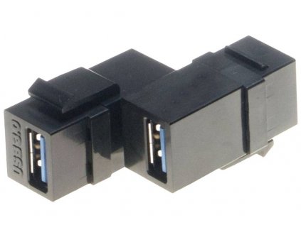 USB 2.0 adaptér [1x USB 2.0 zásuvka A - 1x USB 2.0 zásuvka A] LKK0181SW