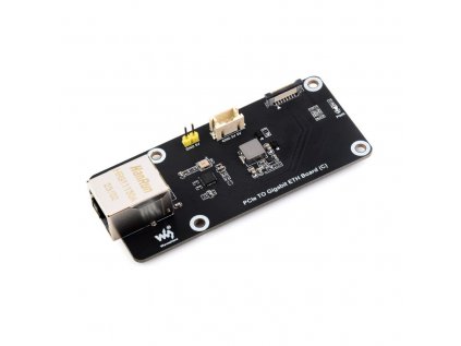 PCIe TO Gigabit ETH Board (C) For Raspberry Pi 5, Supports Raspberry Pi OS, Driver-Free