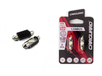 LED žiarovka - CAN132 - sofita 36 mm - 240 lm - can-bus - SMD - 3W - 2 ks / balenie