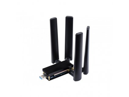 5G DONGLE Module, quad antennas, USB3.1 port, Aluminum Alloy Heatsink, M.2 Key B Interface
