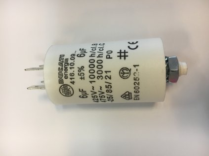 Kondenzátor rozbehový 6uF 425V 5% Dopredaj !!