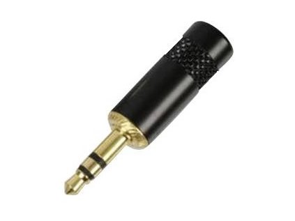 Rean AV NYS 231 B-CON jack konektor 3.5 mm zástrčka, rovná Pólov: 3 stereo čierna 1 ks